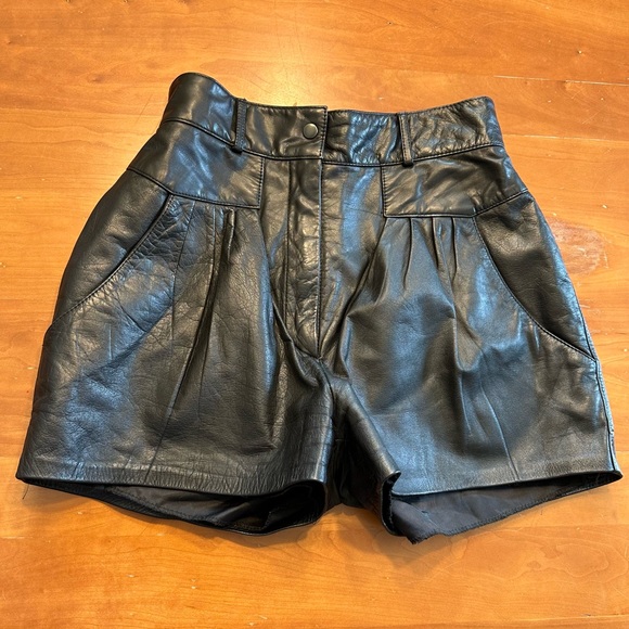 Leather Shorts - Picture 8 of 11